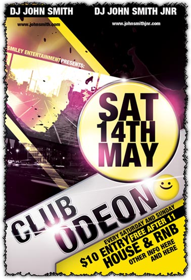 free club flyer templates psd download eps vectors for download