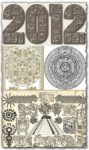 Maya and aztec vector symbols
