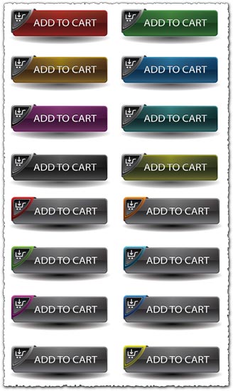 Add to card vector buttons
