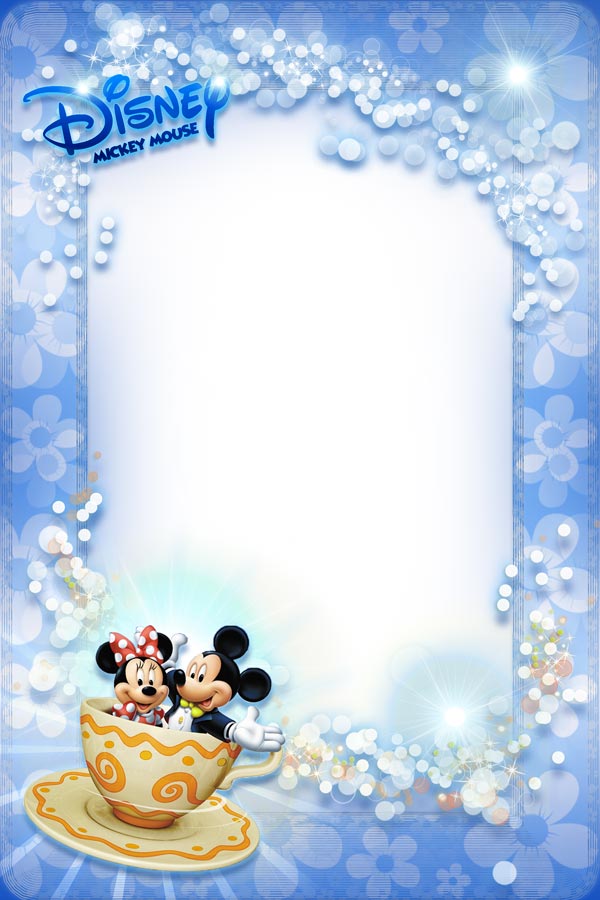 Mickey Mouse and Minnie photo frame for kids Mickey Mouse and Minnie photo frame for kids