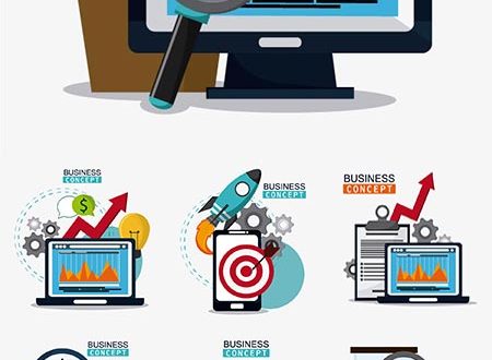 Business concept and strategy vector illustrations