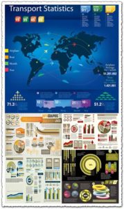 Pie chart vector infographic