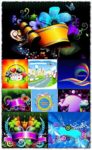 Colorful vectors design