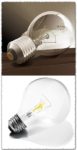Light bulb vector eps format