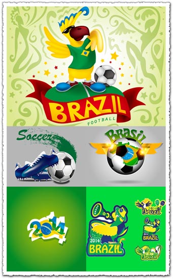 2014 Brazil World Cup vectors