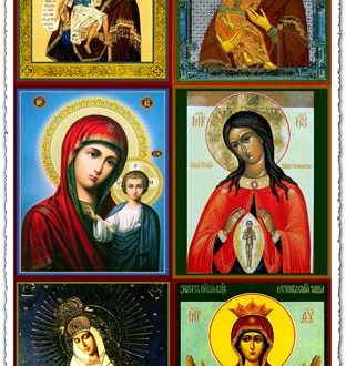 Russian orthodox icons