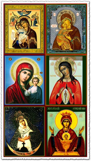 Russian orthodox icons