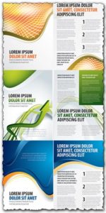 3 brochures vectors for your design