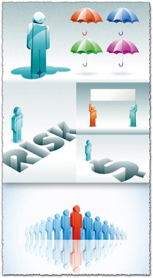 3D people vector templates