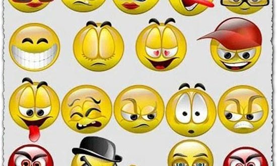 Animated GIF emoticons smileys icons