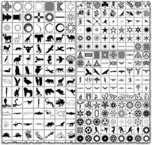 860 Shapes For Photoshop