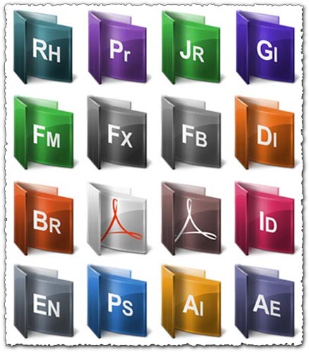 Adobe folder collection set