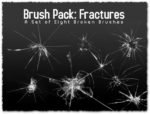 Photoshop Broken Glass Brushes