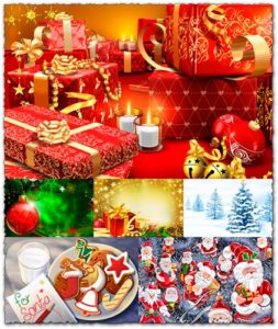 Christmas backgrounds collection