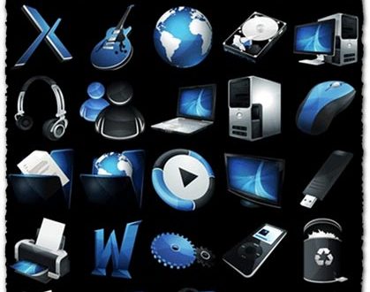 Dark icons style