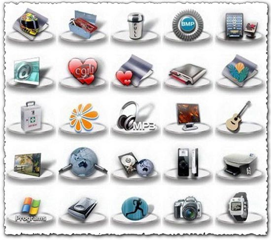 70 Png multimedia gadget icons