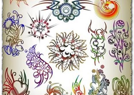 Photoshop tattoos design brushes