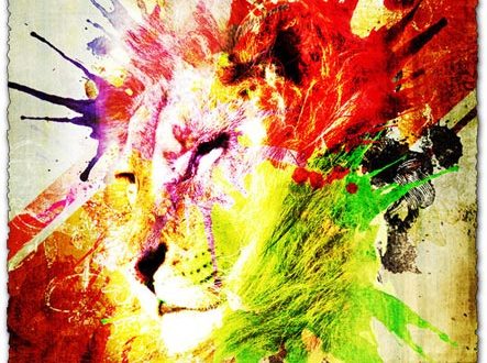 Photoshop watercolor splatters brushes