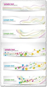 Abstract banners templates