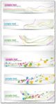 Abstract banners templates