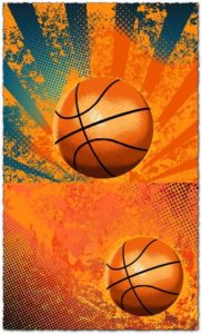 Abstract basketball vectors