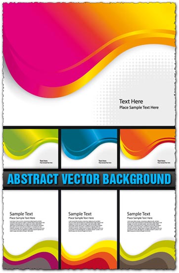 Abstract business cards backgrounds