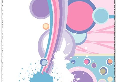 Splatter abstract vector eps