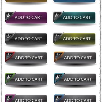 Add to cart vector buttons