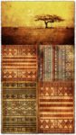 African textures and motifs