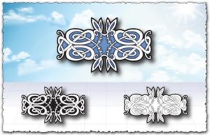 Arabic ornament vectors