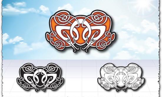 Arabic ornaments vector patterns