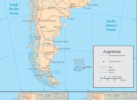 Argentina vector maps