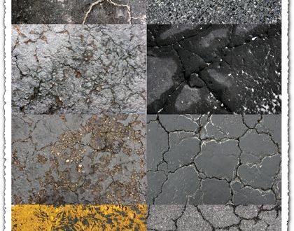 Asphalt textures design