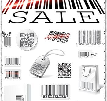 Barcodes vector templates