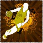 Basketball vector template design