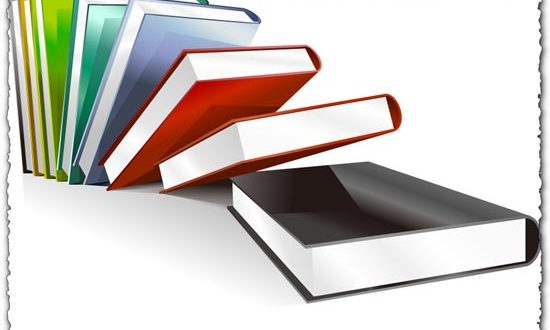 Vector book template