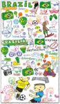 Brazil world cup vector sketches
