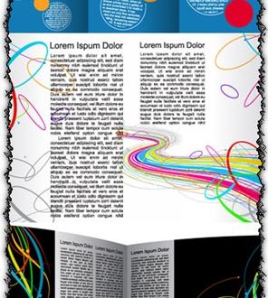 Brochure and flyer template design