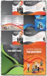 Business brochure vector design