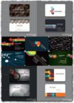 Business cards vector designs