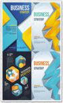 Business poster cover vector design