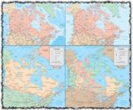 Canada vector maps