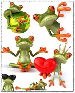 Cartoon frogs images