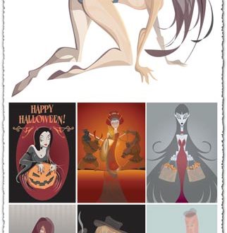 Cartoon girls design