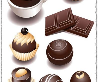 Chocolate vectors design
