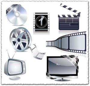 Cinema vector icons