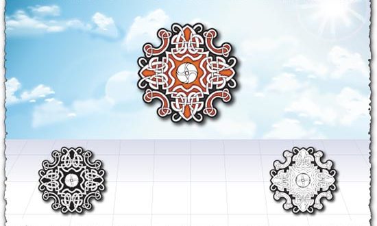 Circle art design patterns
