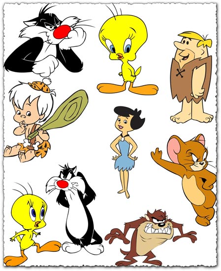 Classic cartoon characters