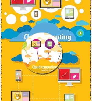 Cloud computing work and share vectors