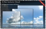 Cloud texture templates